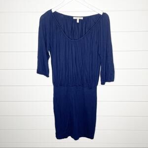 Soft Joie Arusha Stretch Scoop Neck Mini Dress Navy Size Small
